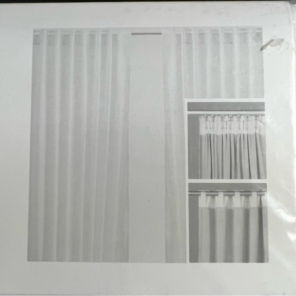 Sold NWT Multiple available IKEA VIVAN curtain set of two in package - Picture 9 of 13